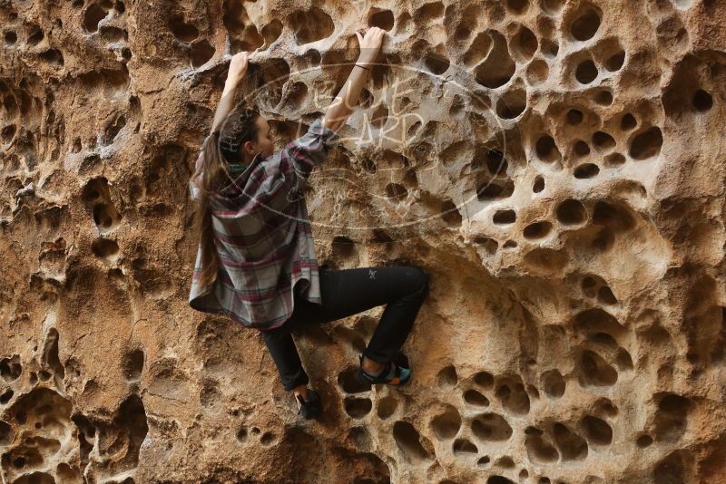 Bouldering in Hueco Tanks on 02/02/2019 with Blue Lizard Climbing and Yoga

Filename: SRM_20190202_1500390.jpg
Aperture: f/3.5
Shutter Speed: 1/125
Body: Canon EOS-1D Mark II
Lens: Canon EF 50mm f/1.8 II