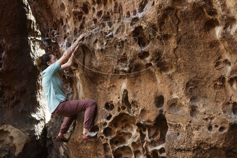 Bouldering in Hueco Tanks on 02/02/2019 with Blue Lizard Climbing and Yoga

Filename: SRM_20190202_1508450.jpg
Aperture: f/3.5
Shutter Speed: 1/125
Body: Canon EOS-1D Mark II
Lens: Canon EF 50mm f/1.8 II