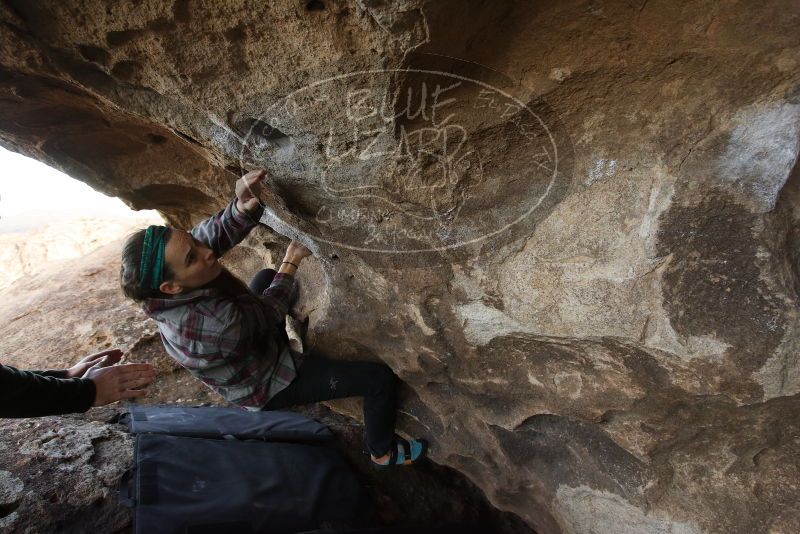 Bouldering in Hueco Tanks on 02/02/2019 with Blue Lizard Climbing and Yoga

Filename: SRM_20190202_1650410.jpg
Aperture: f/5.6
Shutter Speed: 1/250
Body: Canon EOS-1D Mark II
Lens: Canon EF 16-35mm f/2.8 L