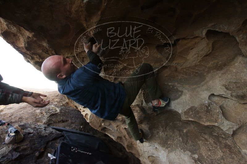 Bouldering in Hueco Tanks on 02/02/2019 with Blue Lizard Climbing and Yoga

Filename: SRM_20190202_1654350.jpg
Aperture: f/5.6
Shutter Speed: 1/320
Body: Canon EOS-1D Mark II
Lens: Canon EF 16-35mm f/2.8 L