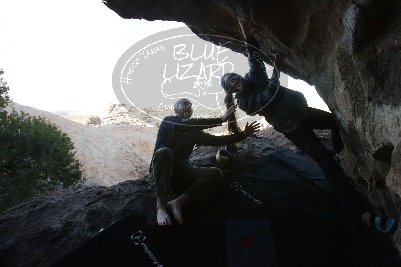 Bouldering in Hueco Tanks on 02/02/2019 with Blue Lizard Climbing and Yoga

Filename: SRM_20190202_1713560.jpg
Aperture: f/7.1
Shutter Speed: 1/160
Body: Canon EOS-1D Mark II
Lens: Canon EF 16-35mm f/2.8 L