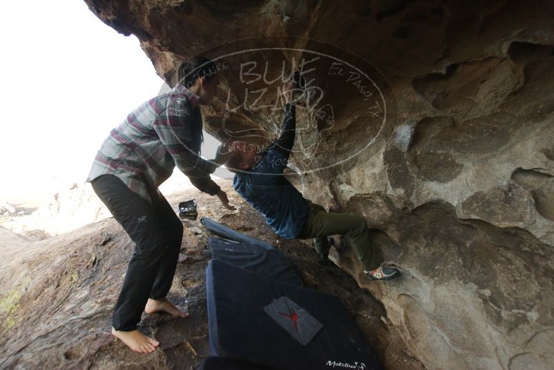 Bouldering in Hueco Tanks on 02/02/2019 with Blue Lizard Climbing and Yoga

Filename: SRM_20190202_1753220.jpg
Aperture: f/4.0
Shutter Speed: 1/400
Body: Canon EOS-1D Mark II
Lens: Canon EF 16-35mm f/2.8 L