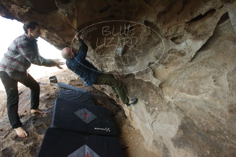 Bouldering in Hueco Tanks on 02/02/2019 with Blue Lizard Climbing and Yoga

Filename: SRM_20190202_1753330.jpg
Aperture: f/4.0
Shutter Speed: 1/250
Body: Canon EOS-1D Mark II
Lens: Canon EF 16-35mm f/2.8 L