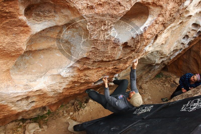 Bouldering in Hueco Tanks on 02/09/2019 with Blue Lizard Climbing and Yoga

Filename: SRM_20190209_1546130.jpg
Aperture: f/5.6
Shutter Speed: 1/320
Body: Canon EOS-1D Mark II
Lens: Canon EF 16-35mm f/2.8 L