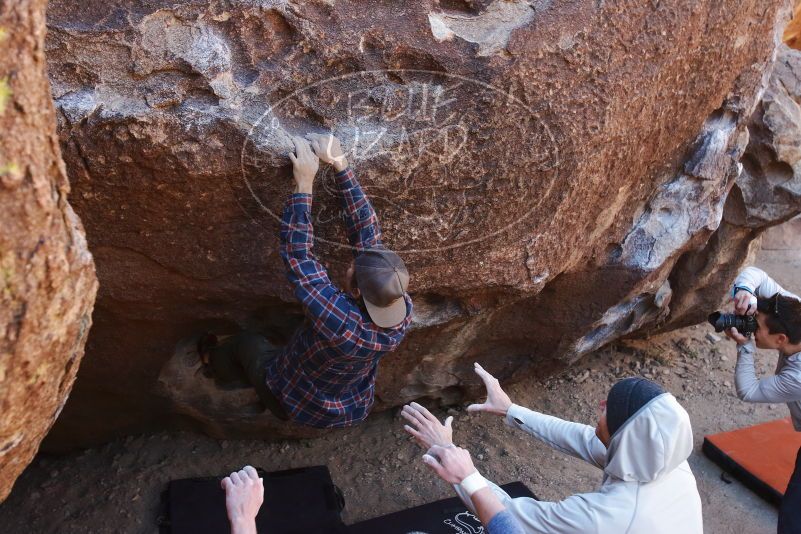Bouldering in Hueco Tanks on 02/17/2019 with Blue Lizard Climbing and Yoga

Filename: SRM_20190217_1119290.jpg
Aperture: f/4.5
Shutter Speed: 1/500
Body: Canon EOS-1D Mark II
Lens: Canon EF 16-35mm f/2.8 L