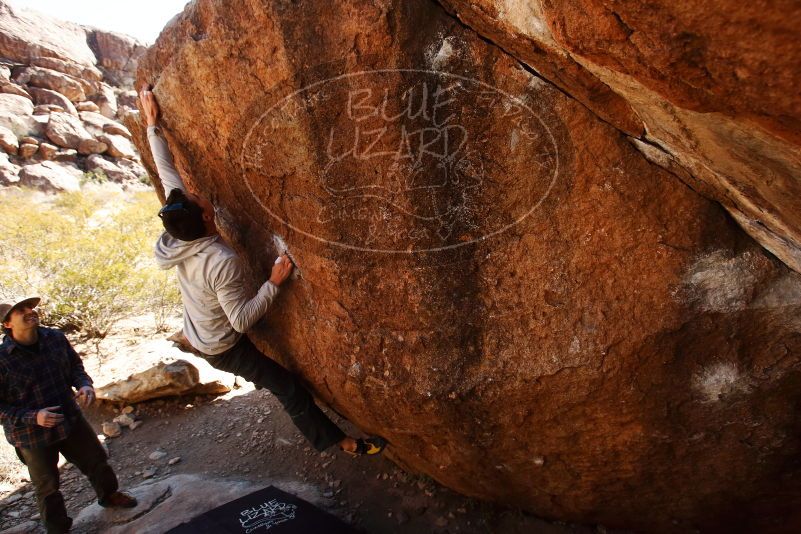 Bouldering in Hueco Tanks on 02/17/2019 with Blue Lizard Climbing and Yoga

Filename: SRM_20190217_1151210.jpg
Aperture: f/5.6
Shutter Speed: 1/640
Body: Canon EOS-1D Mark II
Lens: Canon EF 16-35mm f/2.8 L