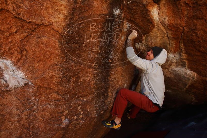 Bouldering in Hueco Tanks on 02/17/2019 with Blue Lizard Climbing and Yoga

Filename: SRM_20190217_1152020.jpg
Aperture: f/5.6
Shutter Speed: 1/400
Body: Canon EOS-1D Mark II
Lens: Canon EF 16-35mm f/2.8 L