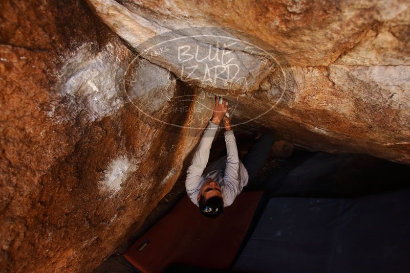 Bouldering in Hueco Tanks on 02/17/2019 with Blue Lizard Climbing and Yoga

Filename: SRM_20190217_1200500.jpg
Aperture: f/4.5
Shutter Speed: 1/320
Body: Canon EOS-1D Mark II
Lens: Canon EF 16-35mm f/2.8 L