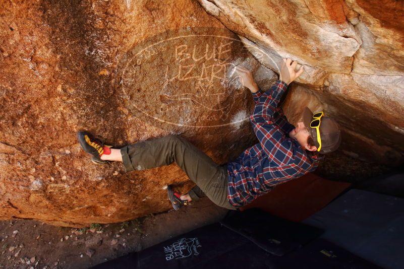 Bouldering in Hueco Tanks on 02/17/2019 with Blue Lizard Climbing and Yoga

Filename: SRM_20190217_1202080.jpg
Aperture: f/4.5
Shutter Speed: 1/250
Body: Canon EOS-1D Mark II
Lens: Canon EF 16-35mm f/2.8 L