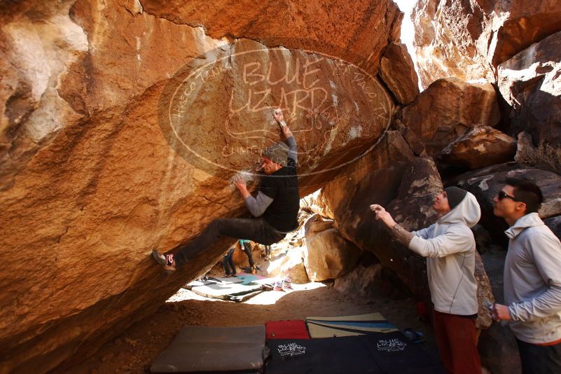 Bouldering in Hueco Tanks on 02/17/2019 with Blue Lizard Climbing and Yoga

Filename: SRM_20190217_1332430.jpg
Aperture: f/5.0
Shutter Speed: 1/400
Body: Canon EOS-1D Mark II
Lens: Canon EF 16-35mm f/2.8 L