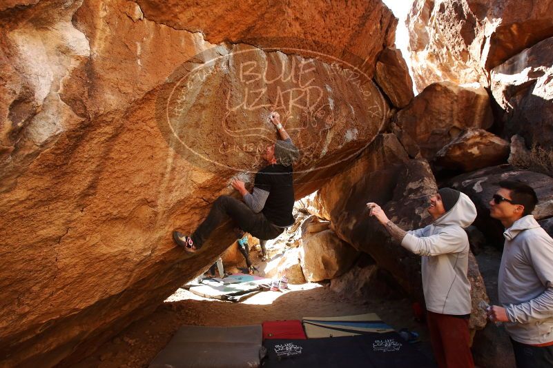 Bouldering in Hueco Tanks on 02/17/2019 with Blue Lizard Climbing and Yoga

Filename: SRM_20190217_1332440.jpg
Aperture: f/5.0
Shutter Speed: 1/400
Body: Canon EOS-1D Mark II
Lens: Canon EF 16-35mm f/2.8 L