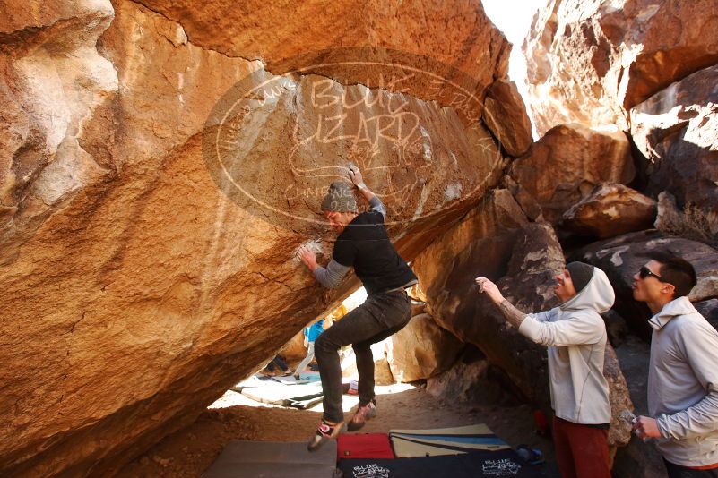 Bouldering in Hueco Tanks on 02/17/2019 with Blue Lizard Climbing and Yoga

Filename: SRM_20190217_1332450.jpg
Aperture: f/5.0
Shutter Speed: 1/400
Body: Canon EOS-1D Mark II
Lens: Canon EF 16-35mm f/2.8 L