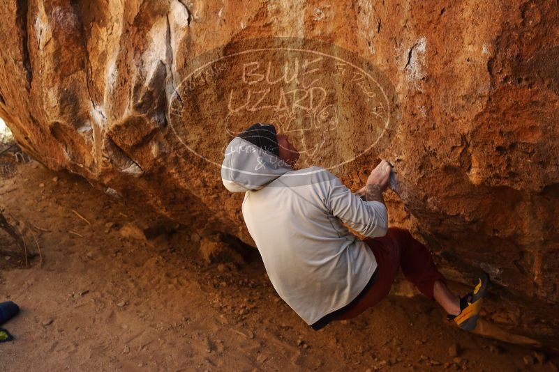 Bouldering in Hueco Tanks on 02/17/2019 with Blue Lizard Climbing and Yoga

Filename: SRM_20190217_1353060.jpg
Aperture: f/5.6
Shutter Speed: 1/400
Body: Canon EOS-1D Mark II
Lens: Canon EF 50mm f/1.8 II