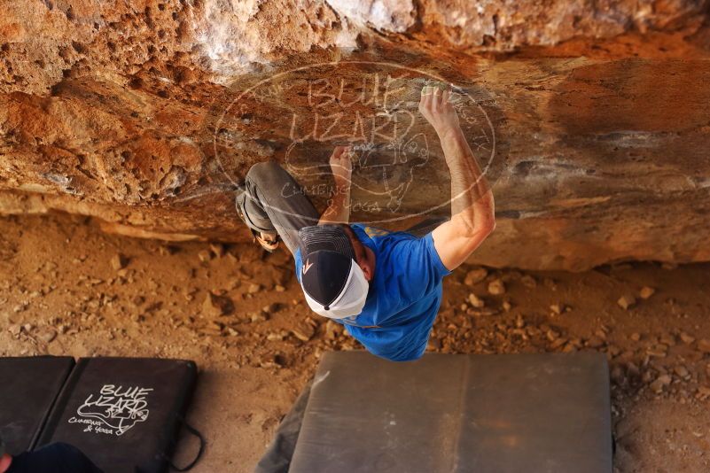 Bouldering in Hueco Tanks on 02/17/2019 with Blue Lizard Climbing and Yoga

Filename: SRM_20190217_1404380.jpg
Aperture: f/2.8
Shutter Speed: 1/250
Body: Canon EOS-1D Mark II
Lens: Canon EF 50mm f/1.8 II