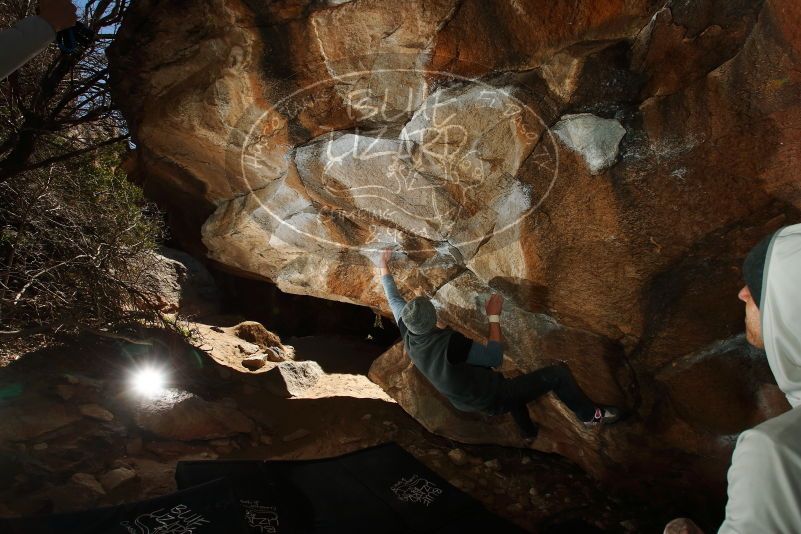 Bouldering in Hueco Tanks on 02/17/2019 with Blue Lizard Climbing and Yoga

Filename: SRM_20190217_1505120.jpg
Aperture: f/8.0
Shutter Speed: 1/250
Body: Canon EOS-1D Mark II
Lens: Canon EF 16-35mm f/2.8 L
