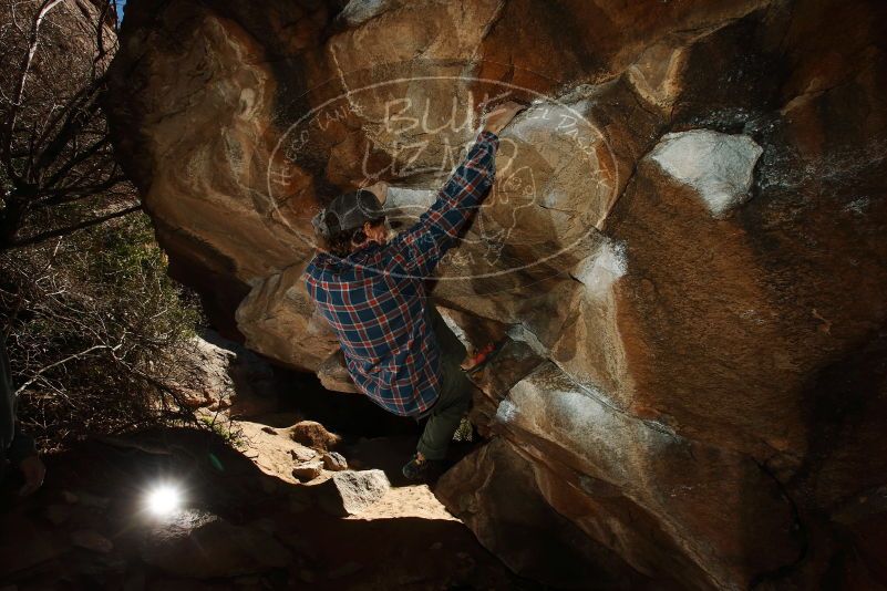 Bouldering in Hueco Tanks on 02/17/2019 with Blue Lizard Climbing and Yoga

Filename: SRM_20190217_1514020.jpg
Aperture: f/8.0
Shutter Speed: 1/250
Body: Canon EOS-1D Mark II
Lens: Canon EF 16-35mm f/2.8 L