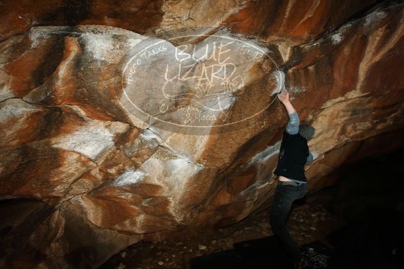 Bouldering in Hueco Tanks on 02/17/2019 with Blue Lizard Climbing and Yoga

Filename: SRM_20190217_1527420.jpg
Aperture: f/8.0
Shutter Speed: 1/250
Body: Canon EOS-1D Mark II
Lens: Canon EF 16-35mm f/2.8 L