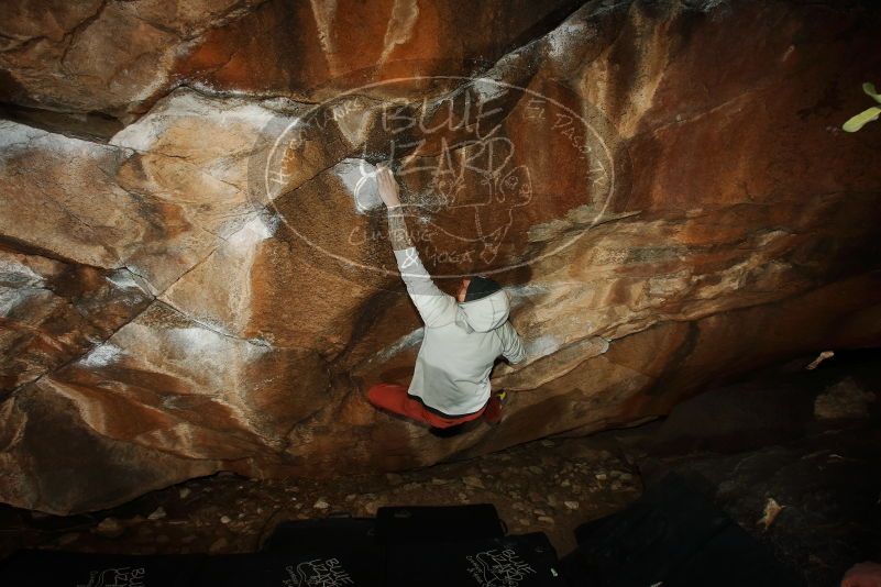 Bouldering in Hueco Tanks on 02/17/2019 with Blue Lizard Climbing and Yoga

Filename: SRM_20190217_1529040.jpg
Aperture: f/8.0
Shutter Speed: 1/250
Body: Canon EOS-1D Mark II
Lens: Canon EF 16-35mm f/2.8 L