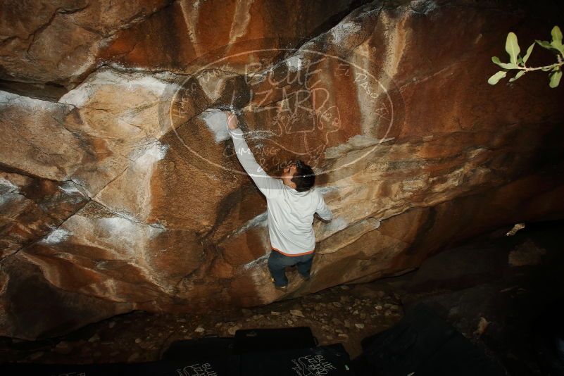 Bouldering in Hueco Tanks on 02/17/2019 with Blue Lizard Climbing and Yoga

Filename: SRM_20190217_1530170.jpg
Aperture: f/8.0
Shutter Speed: 1/250
Body: Canon EOS-1D Mark II
Lens: Canon EF 16-35mm f/2.8 L