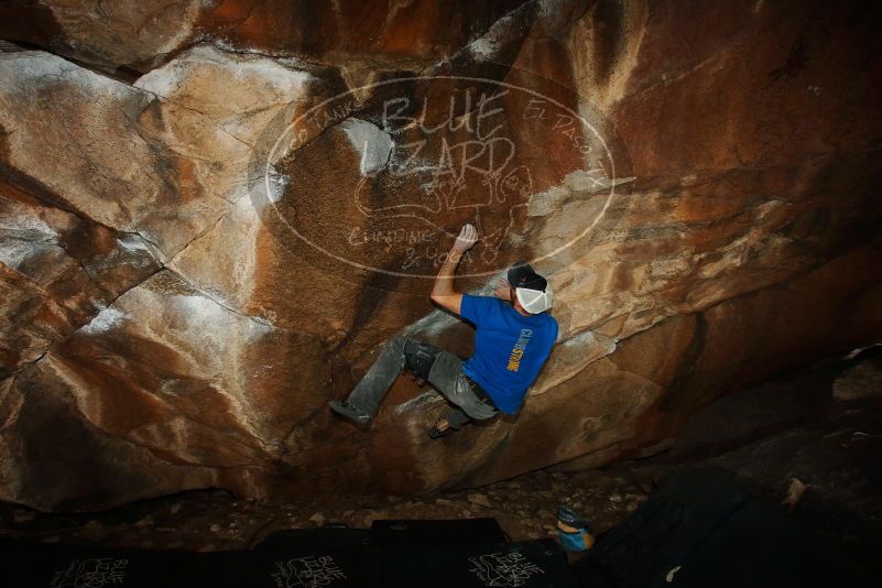 Bouldering in Hueco Tanks on 02/17/2019 with Blue Lizard Climbing and Yoga

Filename: SRM_20190217_1534220.jpg
Aperture: f/8.0
Shutter Speed: 1/250
Body: Canon EOS-1D Mark II
Lens: Canon EF 16-35mm f/2.8 L