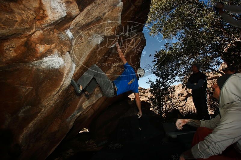 Bouldering in Hueco Tanks on 02/17/2019 with Blue Lizard Climbing and Yoga

Filename: SRM_20190217_1542510.jpg
Aperture: f/8.0
Shutter Speed: 1/250
Body: Canon EOS-1D Mark II
Lens: Canon EF 16-35mm f/2.8 L