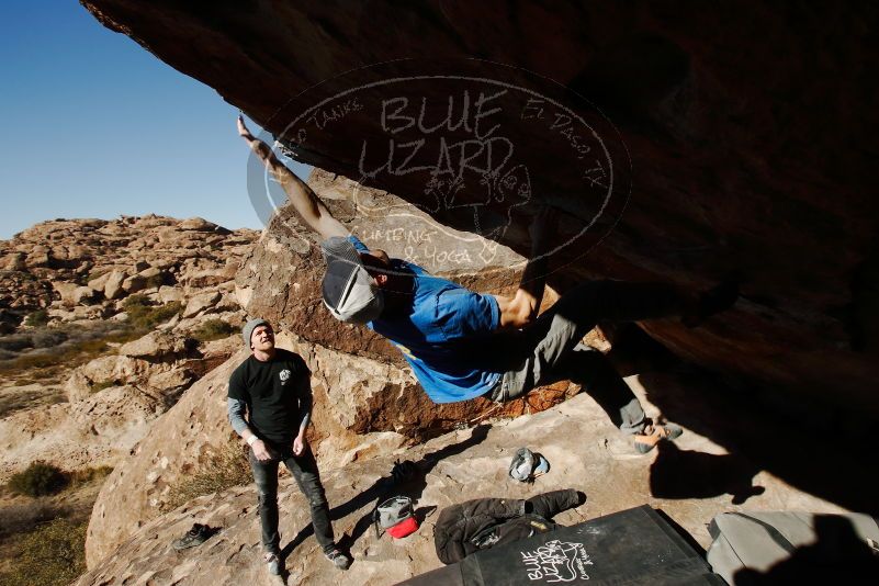 Bouldering in Hueco Tanks on 02/17/2019 with Blue Lizard Climbing and Yoga

Filename: SRM_20190217_1616510.jpg
Aperture: f/8.0
Shutter Speed: 1/250
Body: Canon EOS-1D Mark II
Lens: Canon EF 16-35mm f/2.8 L