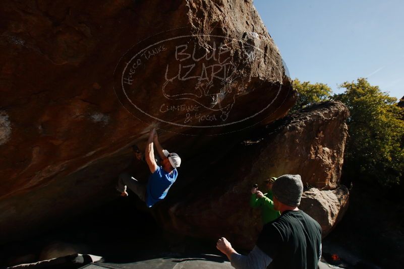 Bouldering in Hueco Tanks on 02/17/2019 with Blue Lizard Climbing and Yoga

Filename: SRM_20190217_1620570.jpg
Aperture: f/8.0
Shutter Speed: 1/250
Body: Canon EOS-1D Mark II
Lens: Canon EF 16-35mm f/2.8 L