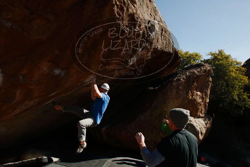 Bouldering in Hueco Tanks on 02/17/2019 with Blue Lizard Climbing and Yoga

Filename: SRM_20190217_1621010.jpg
Aperture: f/8.0
Shutter Speed: 1/250
Body: Canon EOS-1D Mark II
Lens: Canon EF 16-35mm f/2.8 L