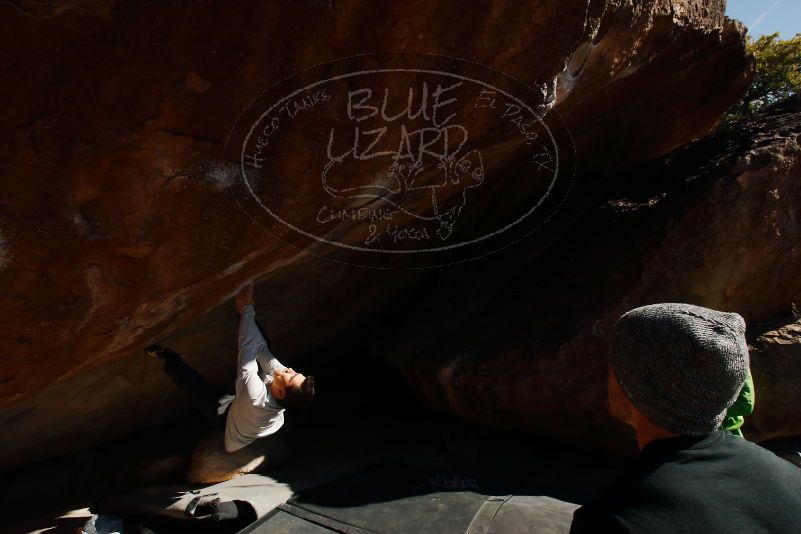 Bouldering in Hueco Tanks on 02/17/2019 with Blue Lizard Climbing and Yoga

Filename: SRM_20190217_1622370.jpg
Aperture: f/8.0
Shutter Speed: 1/250
Body: Canon EOS-1D Mark II
Lens: Canon EF 16-35mm f/2.8 L