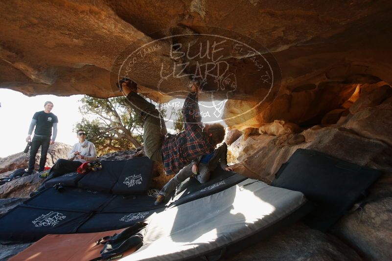 Bouldering in Hueco Tanks on 02/17/2019 with Blue Lizard Climbing and Yoga

Filename: SRM_20190217_1720540.jpg
Aperture: f/4.0
Shutter Speed: 1/320
Body: Canon EOS-1D Mark II
Lens: Canon EF 16-35mm f/2.8 L