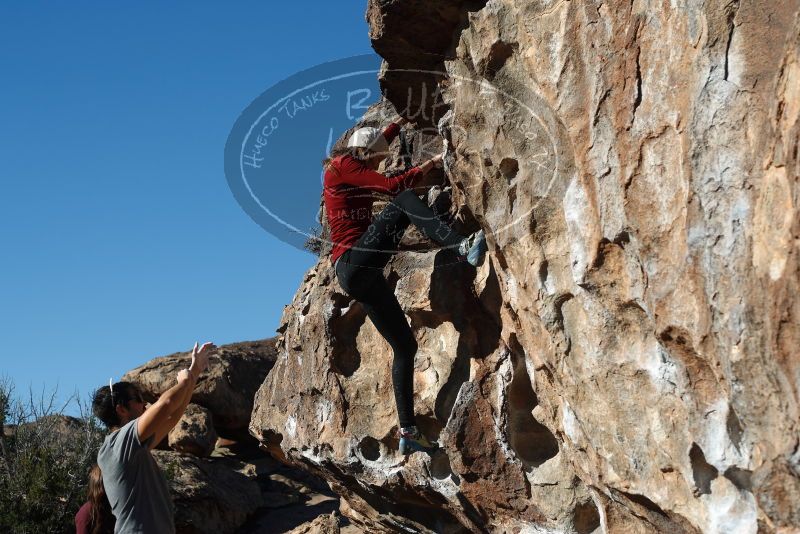 Bouldering in Hueco Tanks on 02/22/2019 with Blue Lizard Climbing and Yoga

Filename: SRM_20190222_1011200.jpg
Aperture: f/4.0
Shutter Speed: 1/800
Body: Canon EOS-1D Mark II
Lens: Canon EF 50mm f/1.8 II
