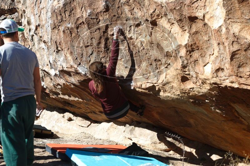 Bouldering in Hueco Tanks on 02/22/2019 with Blue Lizard Climbing and Yoga

Filename: SRM_20190222_1039170.jpg
Aperture: f/4.0
Shutter Speed: 1/500
Body: Canon EOS-1D Mark II
Lens: Canon EF 50mm f/1.8 II