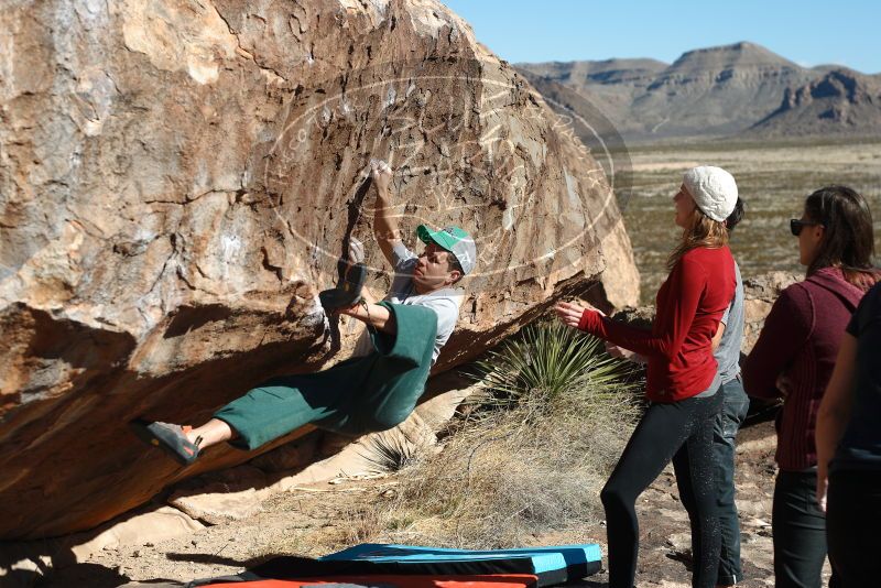 Bouldering in Hueco Tanks on 02/22/2019 with Blue Lizard Climbing and Yoga

Filename: SRM_20190222_1040461.jpg
Aperture: f/4.0
Shutter Speed: 1/640
Body: Canon EOS-1D Mark II
Lens: Canon EF 50mm f/1.8 II