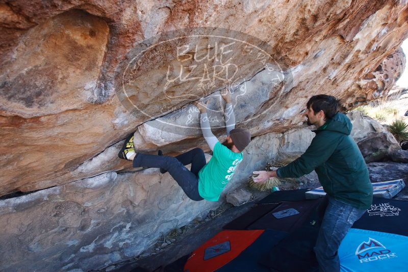 Bouldering in Hueco Tanks on 02/22/2019 with Blue Lizard Climbing and Yoga

Filename: SRM_20190222_1123220.jpg
Aperture: f/6.3
Shutter Speed: 1/250
Body: Canon EOS-1D Mark II
Lens: Canon EF 16-35mm f/2.8 L