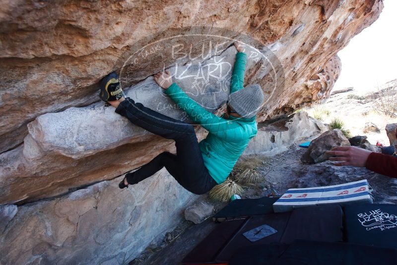 Bouldering in Hueco Tanks on 02/22/2019 with Blue Lizard Climbing and Yoga

Filename: SRM_20190222_1138370.jpg
Aperture: f/6.3
Shutter Speed: 1/250
Body: Canon EOS-1D Mark II
Lens: Canon EF 16-35mm f/2.8 L