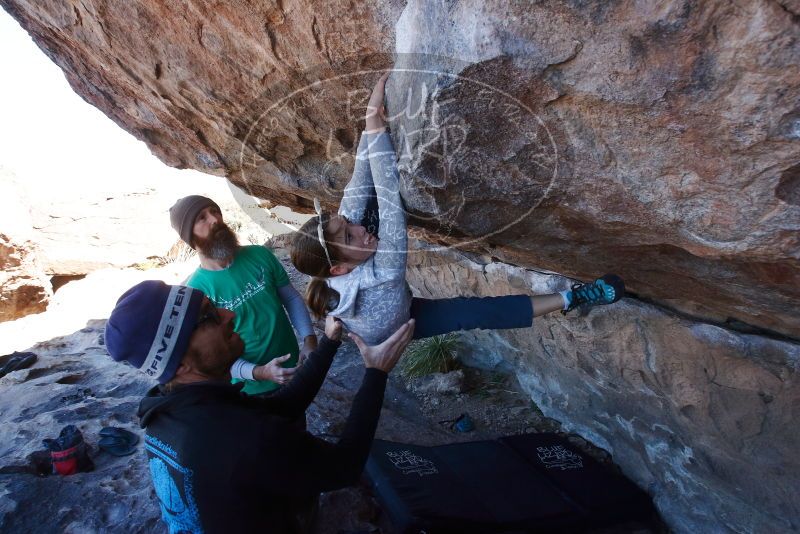 Bouldering in Hueco Tanks on 02/22/2019 with Blue Lizard Climbing and Yoga

Filename: SRM_20190222_1144270.jpg
Aperture: f/8.0
Shutter Speed: 1/250
Body: Canon EOS-1D Mark II
Lens: Canon EF 16-35mm f/2.8 L
