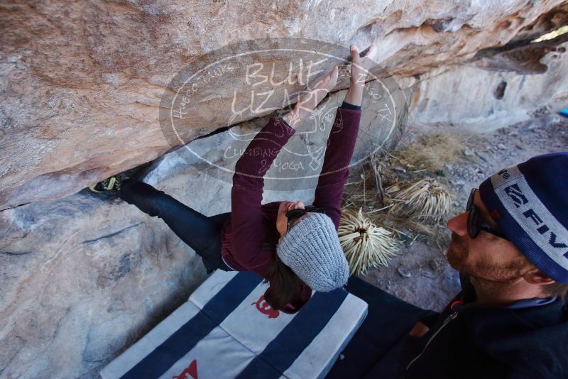 Bouldering in Hueco Tanks on 02/22/2019 with Blue Lizard Climbing and Yoga

Filename: SRM_20190222_1149430.jpg
Aperture: f/5.0
Shutter Speed: 1/250
Body: Canon EOS-1D Mark II
Lens: Canon EF 16-35mm f/2.8 L