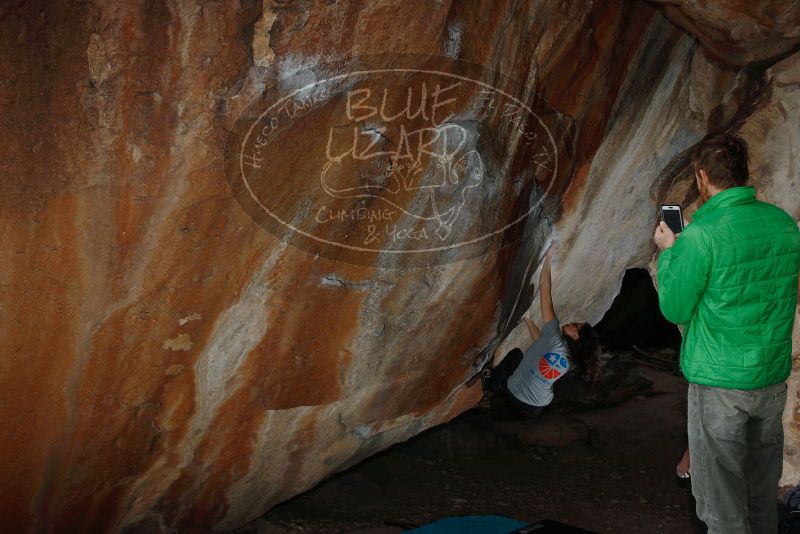 Bouldering in Hueco Tanks on 02/22/2019 with Blue Lizard Climbing and Yoga

Filename: SRM_20190222_1348560.jpg
Aperture: f/7.1
Shutter Speed: 1/250
Body: Canon EOS-1D Mark II
Lens: Canon EF 16-35mm f/2.8 L