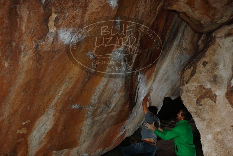 Bouldering in Hueco Tanks on 02/22/2019 with Blue Lizard Climbing and Yoga

Filename: SRM_20190222_1353540.jpg
Aperture: f/7.1
Shutter Speed: 1/250
Body: Canon EOS-1D Mark II
Lens: Canon EF 16-35mm f/2.8 L
