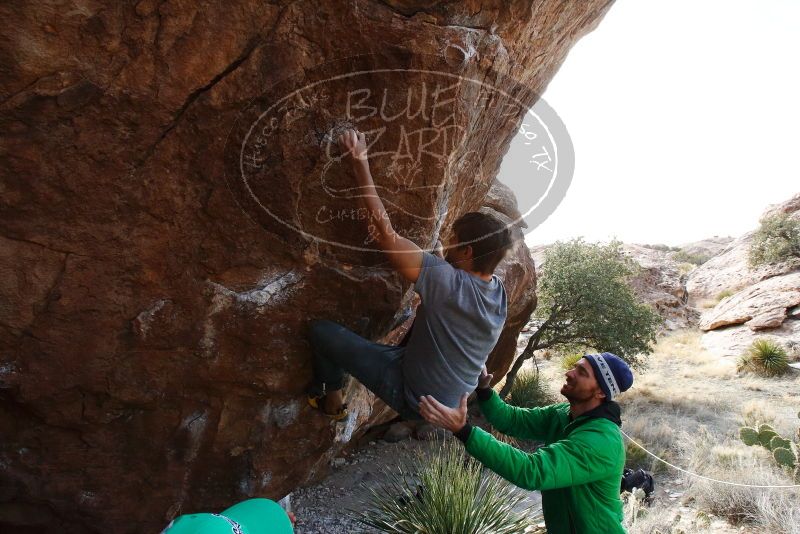 Bouldering in Hueco Tanks on 02/22/2019 with Blue Lizard Climbing and Yoga

Filename: SRM_20190222_1500150.jpg
Aperture: f/10.0
Shutter Speed: 1/250
Body: Canon EOS-1D Mark II
Lens: Canon EF 16-35mm f/2.8 L