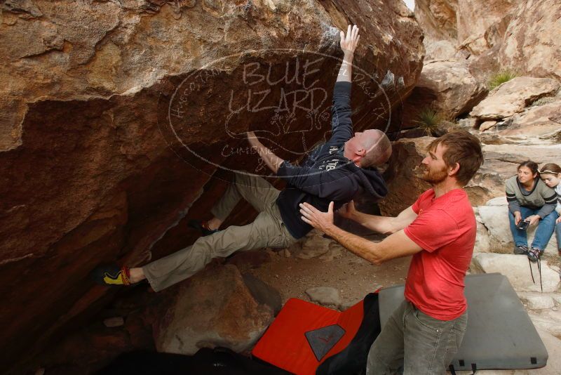 Bouldering in Hueco Tanks on 02/22/2019 with Blue Lizard Climbing and Yoga

Filename: SRM_20190222_1654160.jpg
Aperture: f/5.6
Shutter Speed: 1/400
Body: Canon EOS-1D Mark II
Lens: Canon EF 16-35mm f/2.8 L