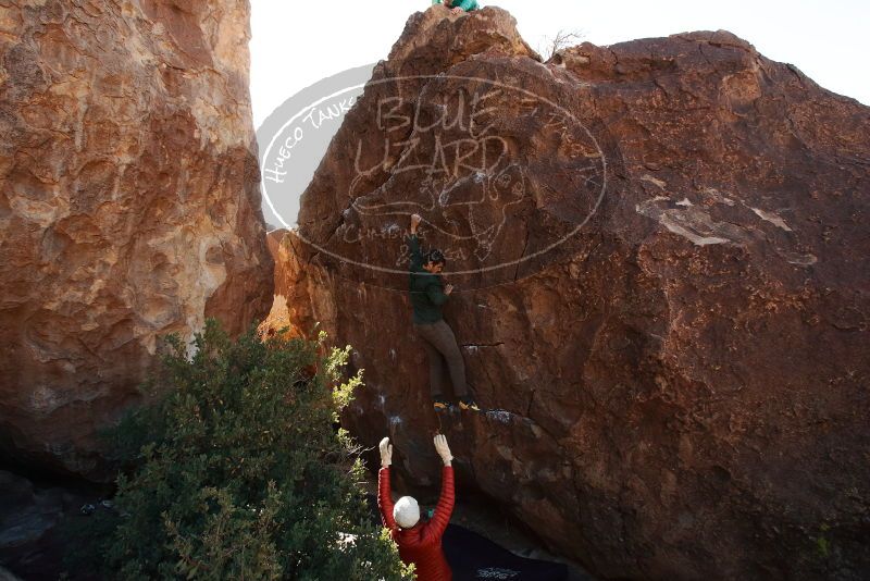Bouldering in Hueco Tanks on 02/24/2019 with Blue Lizard Climbing and Yoga

Filename: SRM_20190224_1024460.jpg
Aperture: f/5.6
Shutter Speed: 1/320
Body: Canon EOS-1D Mark II
Lens: Canon EF 16-35mm f/2.8 L