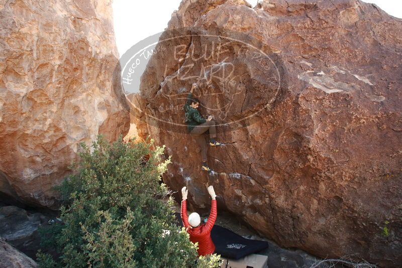 Bouldering in Hueco Tanks on 02/24/2019 with Blue Lizard Climbing and Yoga

Filename: SRM_20190224_1024500.jpg
Aperture: f/5.6
Shutter Speed: 1/160
Body: Canon EOS-1D Mark II
Lens: Canon EF 16-35mm f/2.8 L