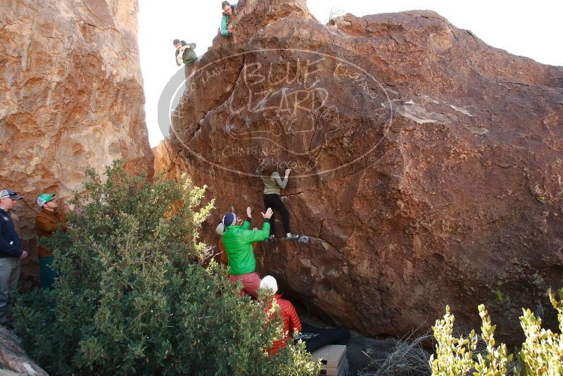Bouldering in Hueco Tanks on 02/24/2019 with Blue Lizard Climbing and Yoga

Filename: SRM_20190224_1027280.jpg
Aperture: f/5.6
Shutter Speed: 1/250
Body: Canon EOS-1D Mark II
Lens: Canon EF 16-35mm f/2.8 L