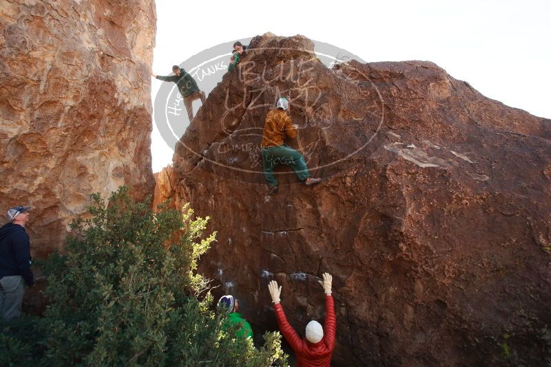 Bouldering in Hueco Tanks on 02/24/2019 with Blue Lizard Climbing and Yoga

Filename: SRM_20190224_1030080.jpg
Aperture: f/5.6
Shutter Speed: 1/320
Body: Canon EOS-1D Mark II
Lens: Canon EF 16-35mm f/2.8 L
