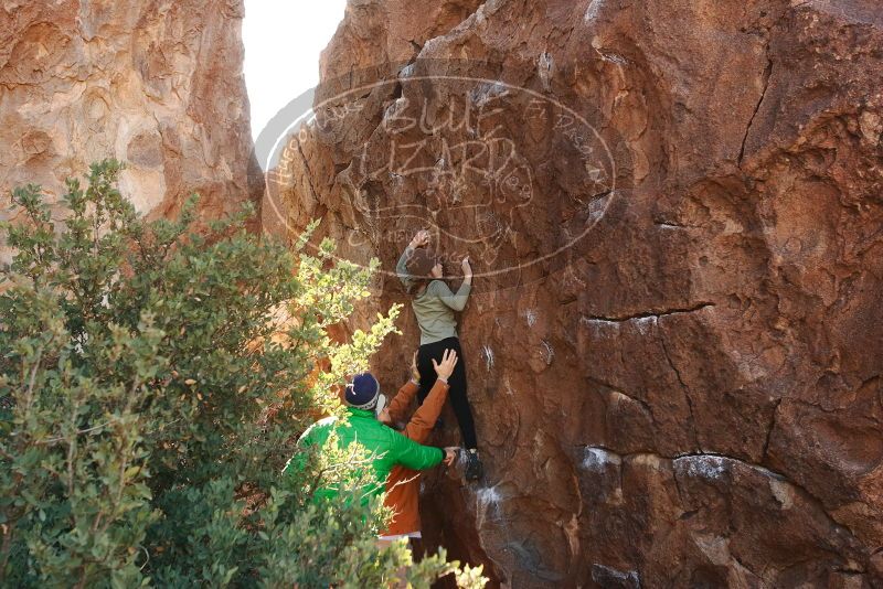 Bouldering in Hueco Tanks on 02/24/2019 with Blue Lizard Climbing and Yoga

Filename: SRM_20190224_1032310.jpg
Aperture: f/5.6
Shutter Speed: 1/250
Body: Canon EOS-1D Mark II
Lens: Canon EF 16-35mm f/2.8 L