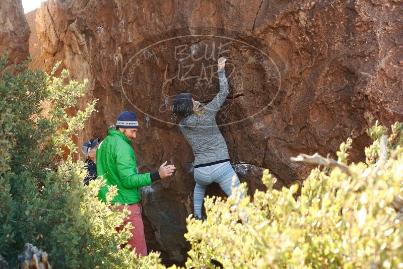 Bouldering in Hueco Tanks on 02/24/2019 with Blue Lizard Climbing and Yoga

Filename: SRM_20190224_1036410.jpg
Aperture: f/4.0
Shutter Speed: 1/400
Body: Canon EOS-1D Mark II
Lens: Canon EF 50mm f/1.8 II