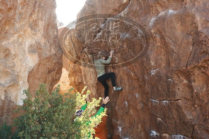 Bouldering in Hueco Tanks on 02/24/2019 with Blue Lizard Climbing and Yoga

Filename: SRM_20190224_1041090.jpg
Aperture: f/4.0
Shutter Speed: 1/400
Body: Canon EOS-1D Mark II
Lens: Canon EF 50mm f/1.8 II