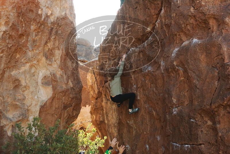 Bouldering in Hueco Tanks on 02/24/2019 with Blue Lizard Climbing and Yoga

Filename: SRM_20190224_1041450.jpg
Aperture: f/4.0
Shutter Speed: 1/640
Body: Canon EOS-1D Mark II
Lens: Canon EF 50mm f/1.8 II