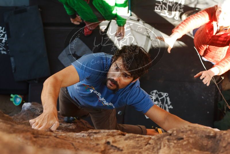 Bouldering in Hueco Tanks on 02/24/2019 with Blue Lizard Climbing and Yoga

Filename: SRM_20190224_1109310.jpg
Aperture: f/4.0
Shutter Speed: 1/400
Body: Canon EOS-1D Mark II
Lens: Canon EF 50mm f/1.8 II